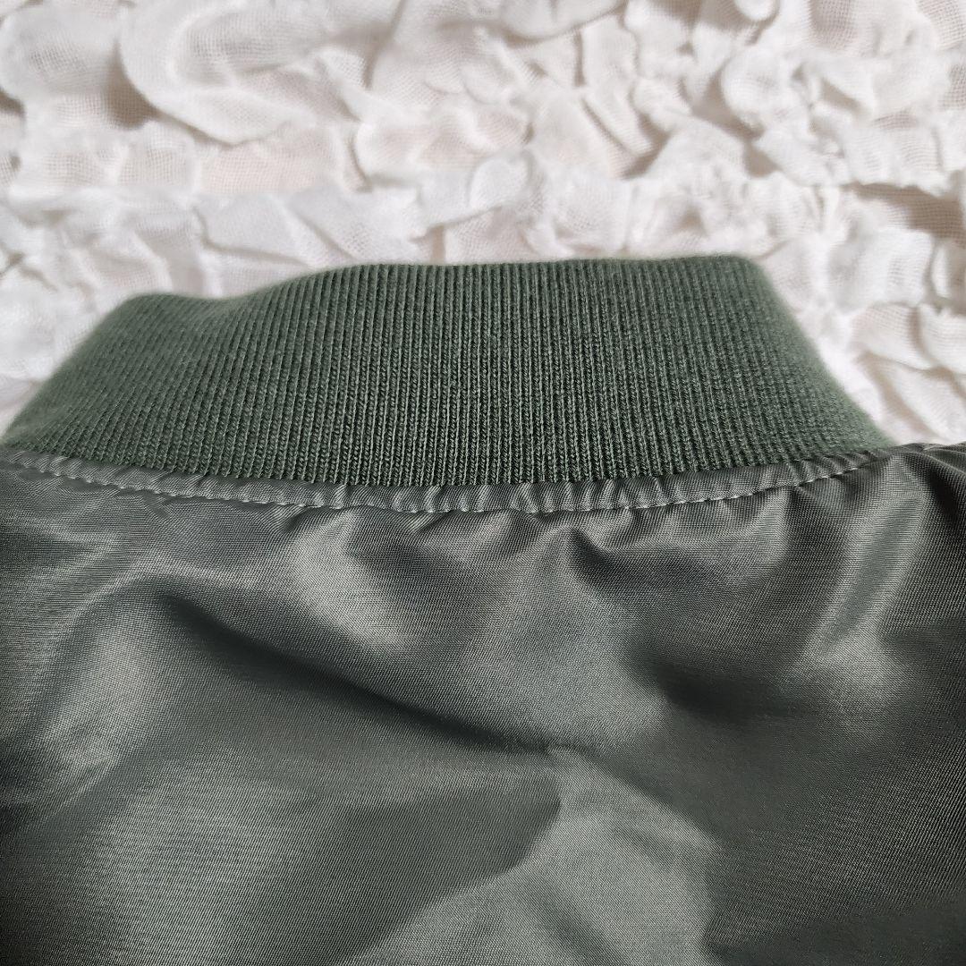 美品 ヒューストン MA-1 フライトジャケット セージグリーン