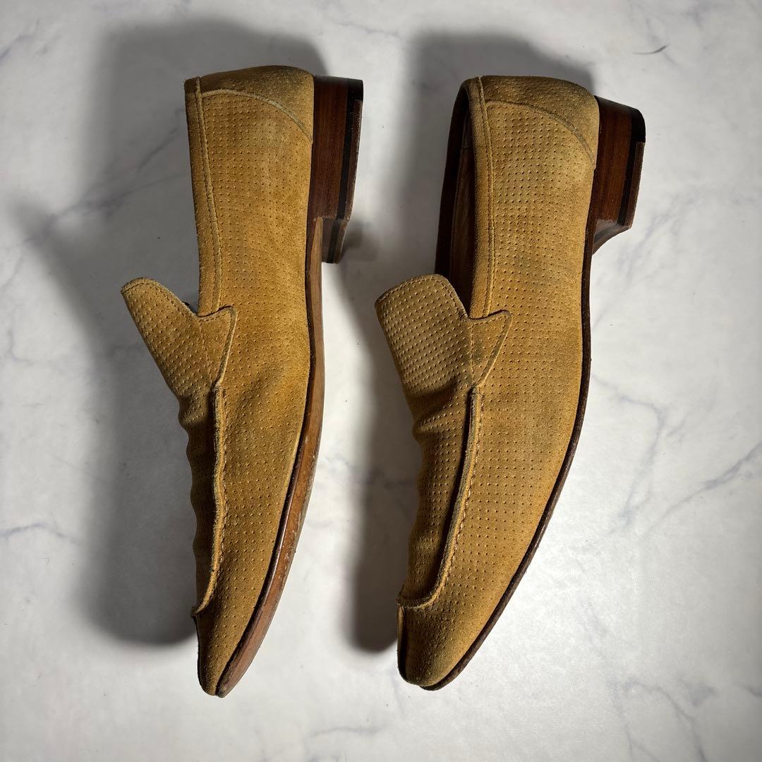 靴 90s miumiu suede loafers archive