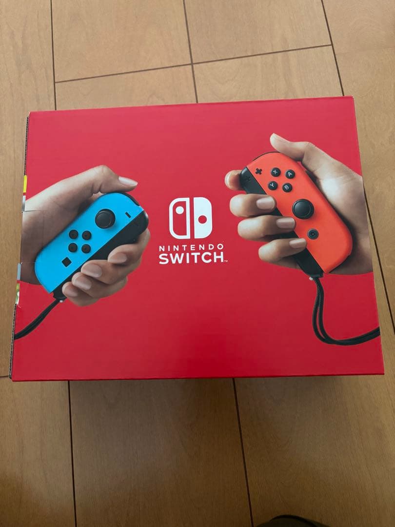 新品未開封 Nintendo Switch 本体 青/赤 Joy-Con付き
