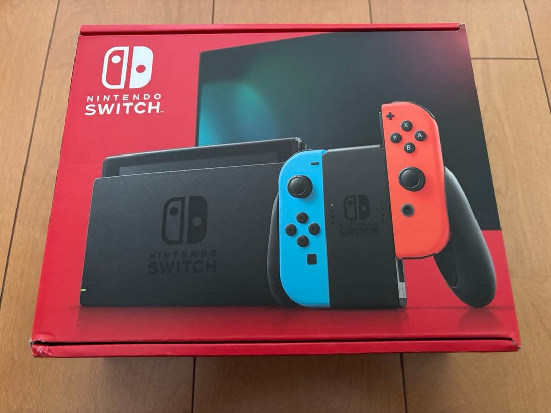 新品未開封 Nintendo Switch 本体 青/赤 Joy-Con付き