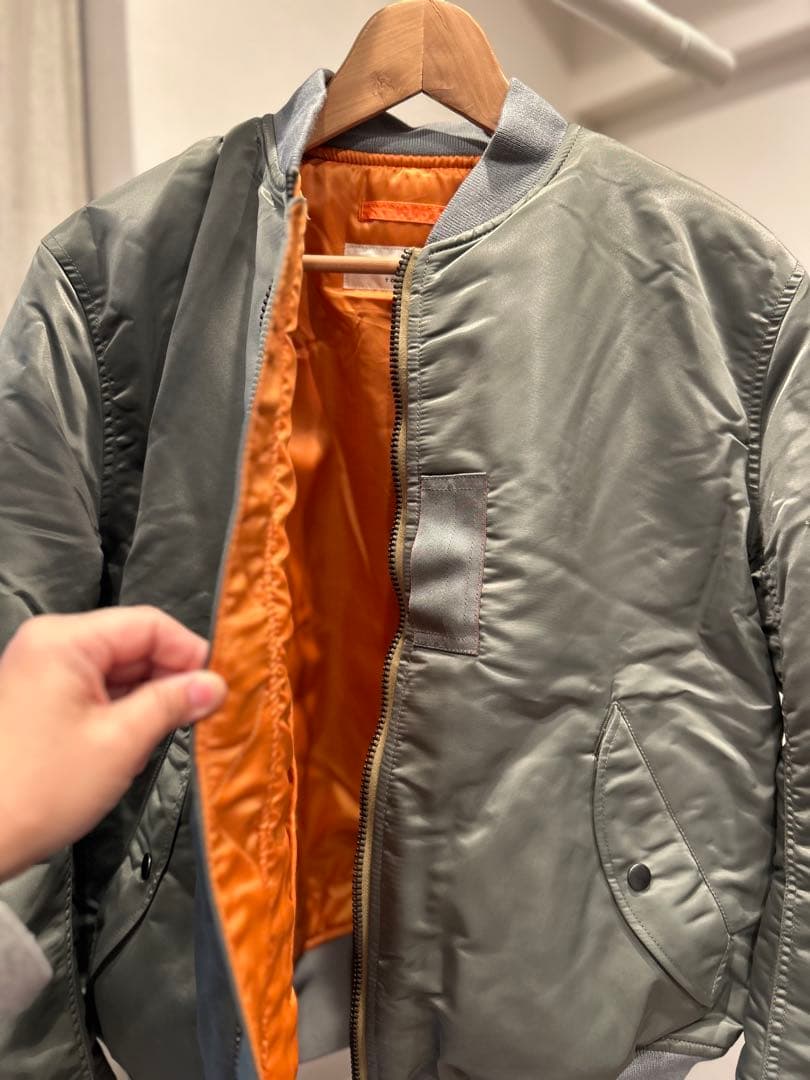 THE SHINZONE MA-1カーキ