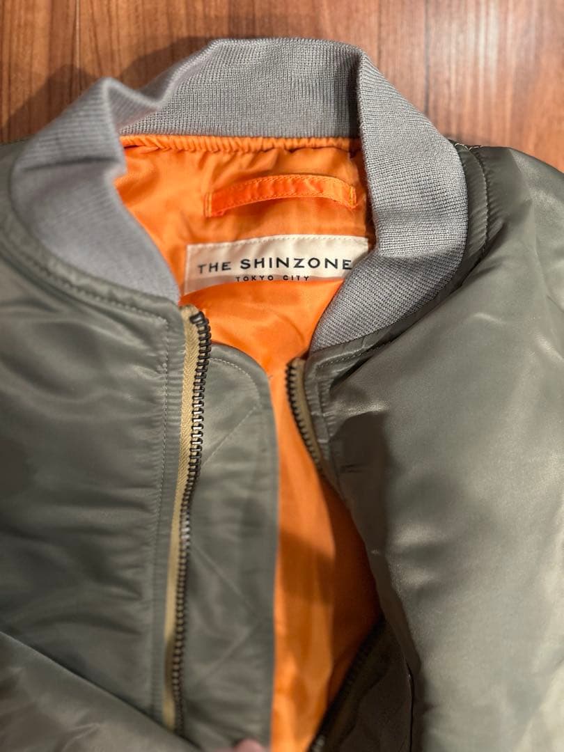 THE SHINZONE MA-1カーキ