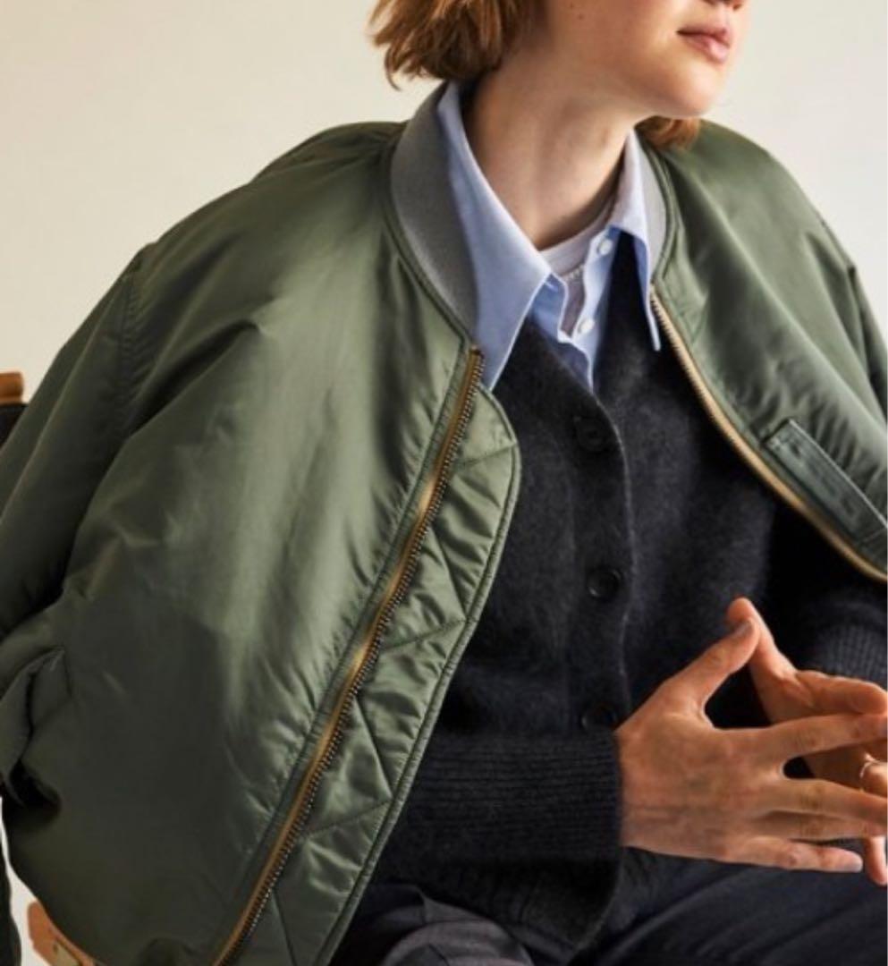 THE SHINZONE MA-1カーキ