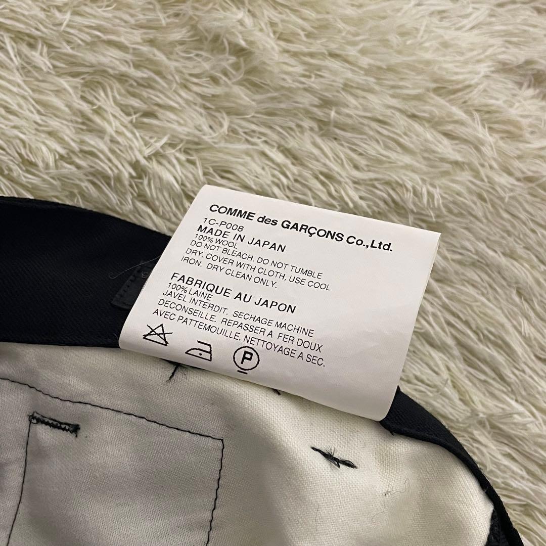 BLACK COMME des GARÇONS パンツ　サルエルパンツ　ブラック