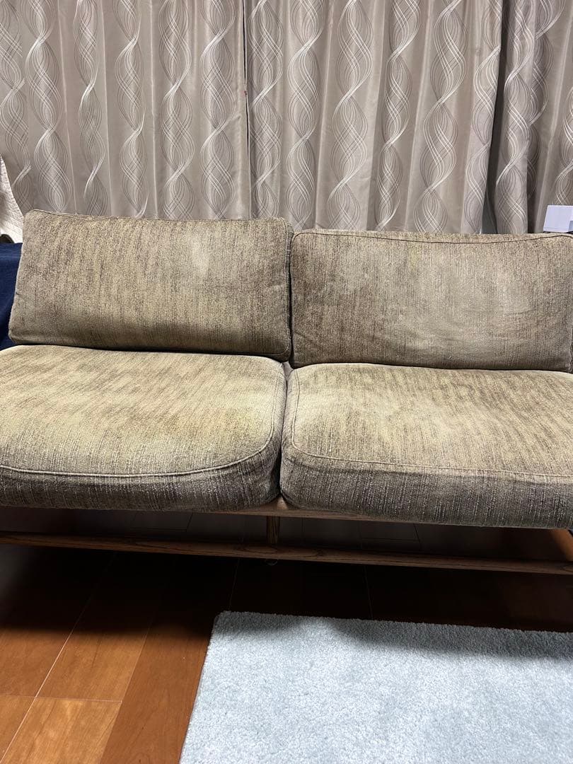 SY7 MOMO NATURAL CLOUD SOFA 2P