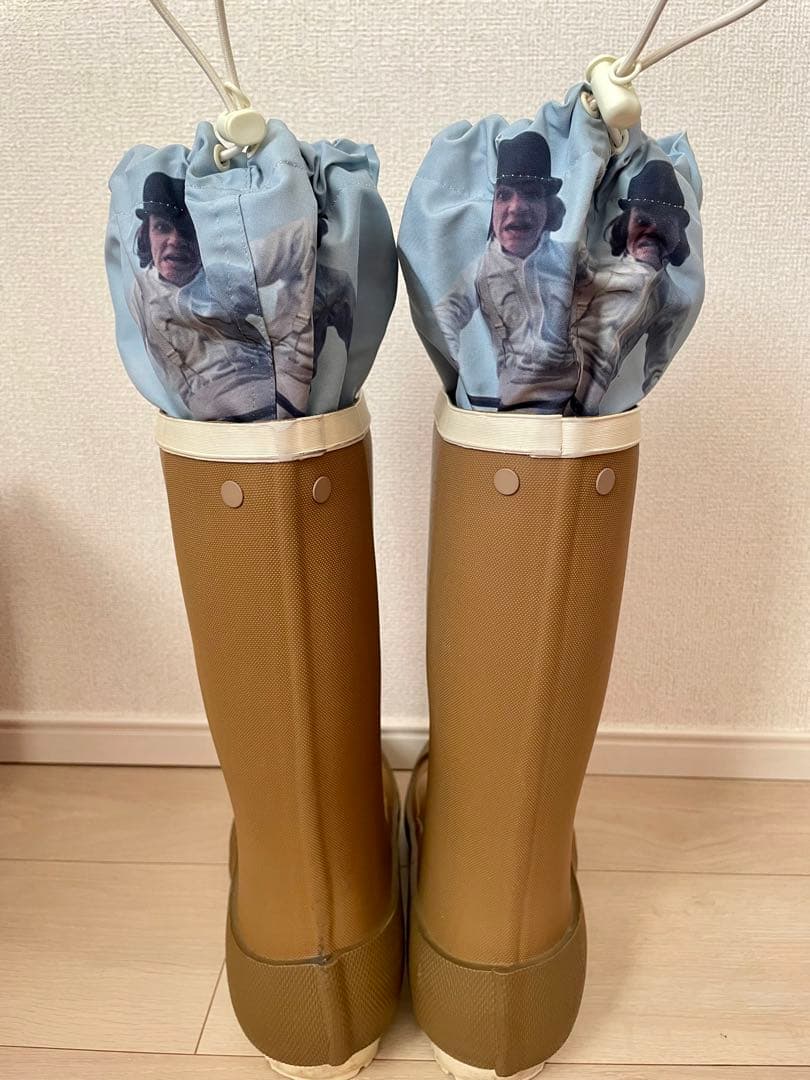 アンダーカバー　レインブーツ　時計仕掛けのオレンジ