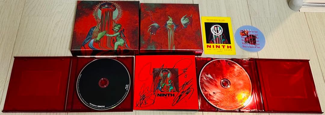 直筆サインtheGazettE NINTH CD DVD完全生産限定BluRay
