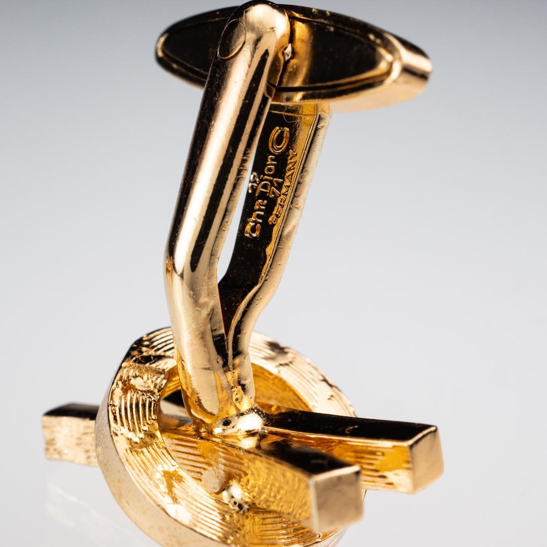 【希少】ヴィンテージ オールドディオール 1974年製 箱有 カフスボタン