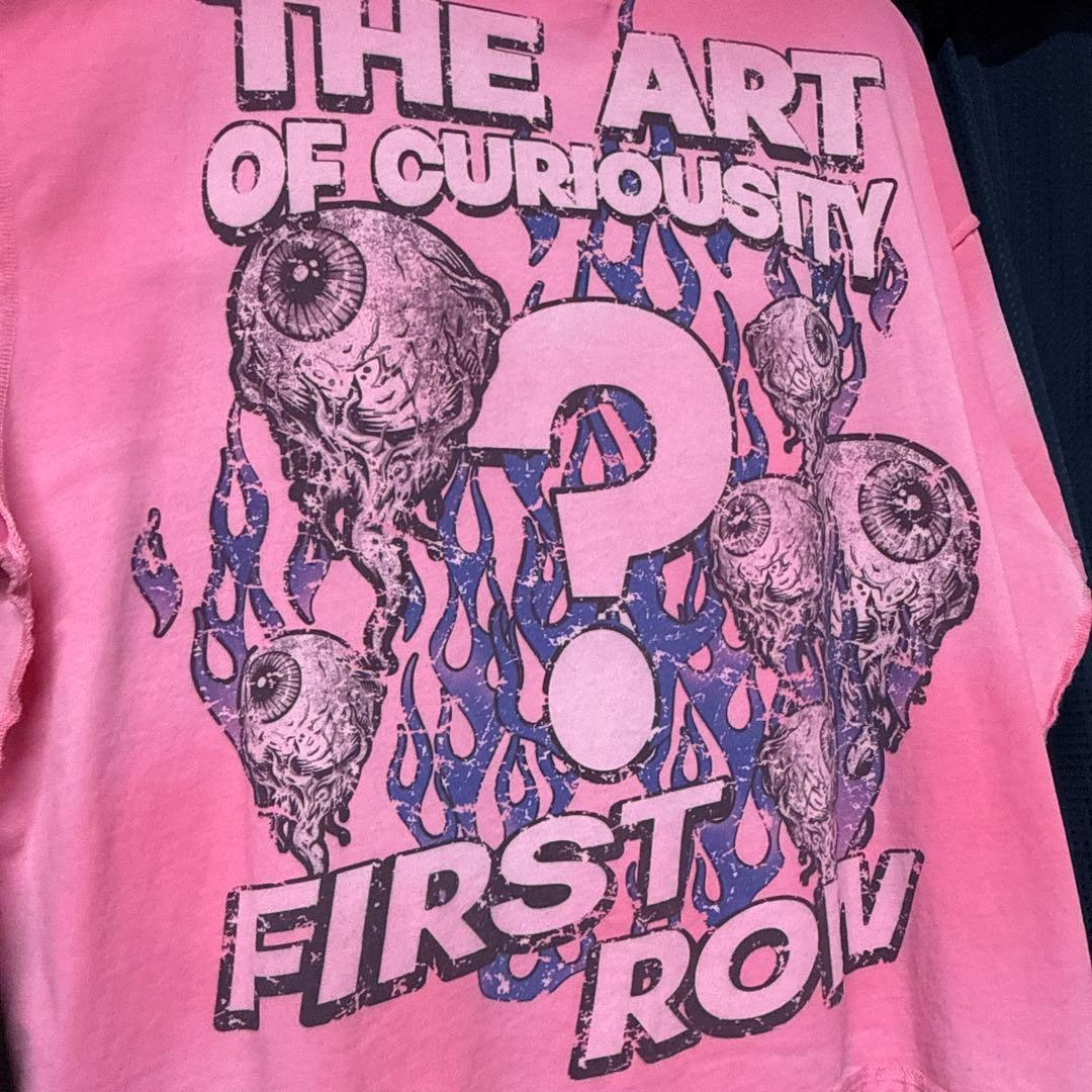 FIRST ROW ピンク Tシャツ M