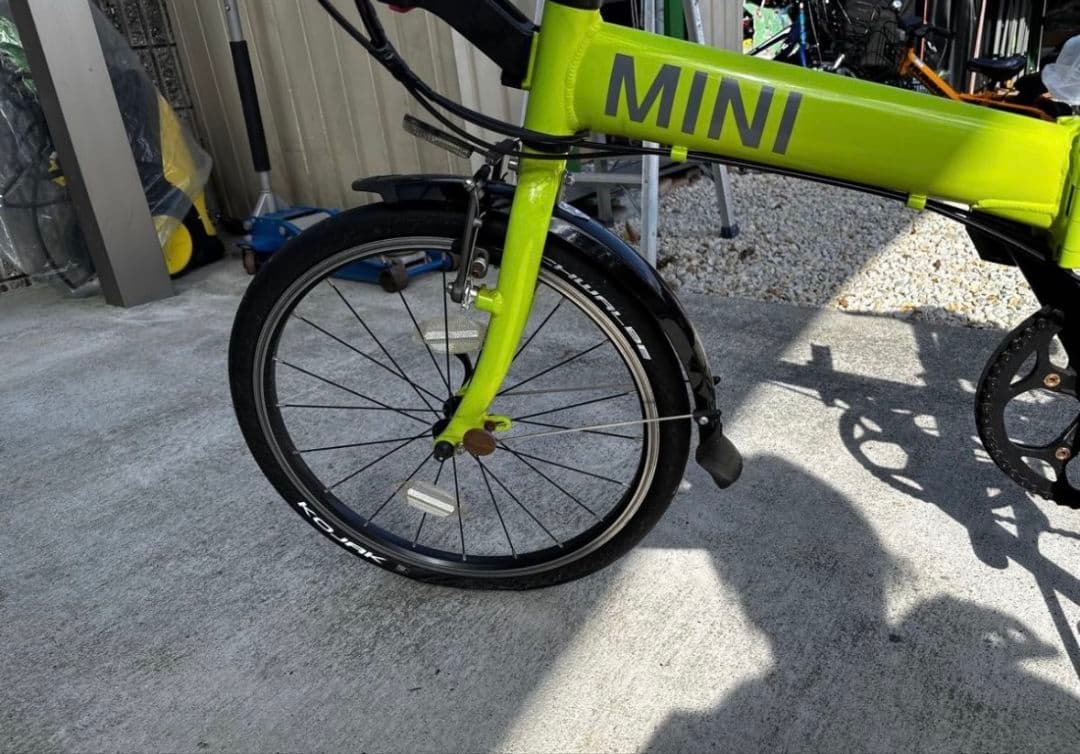 ミニクーパー　折りたたみ自転車