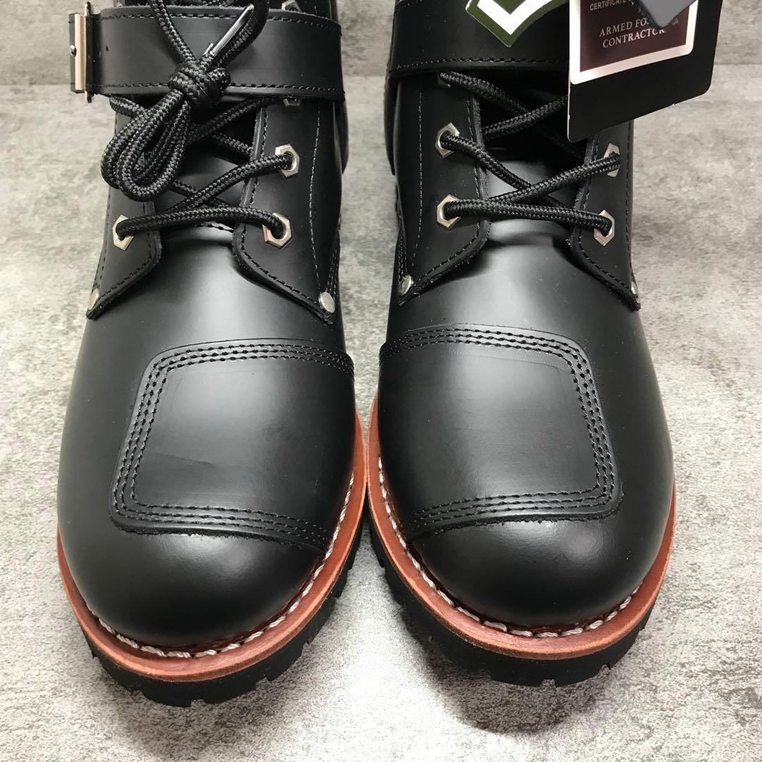 【新品未使用】箱付き　アヴィレックス　バイカーブーツ　YAMATO ブラック