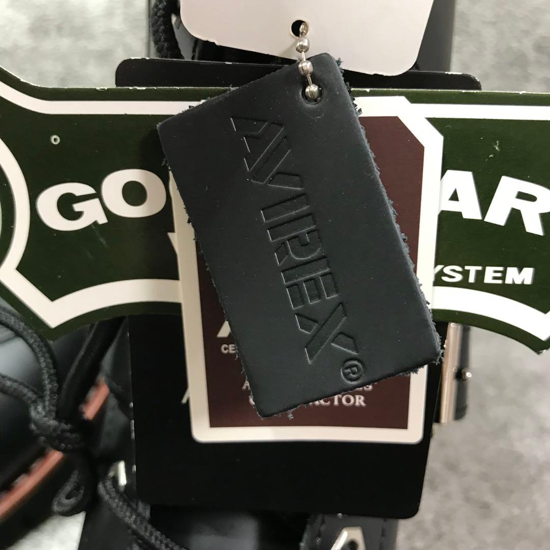 【新品未使用】箱付き　アヴィレックス　バイカーブーツ　YAMATO ブラック