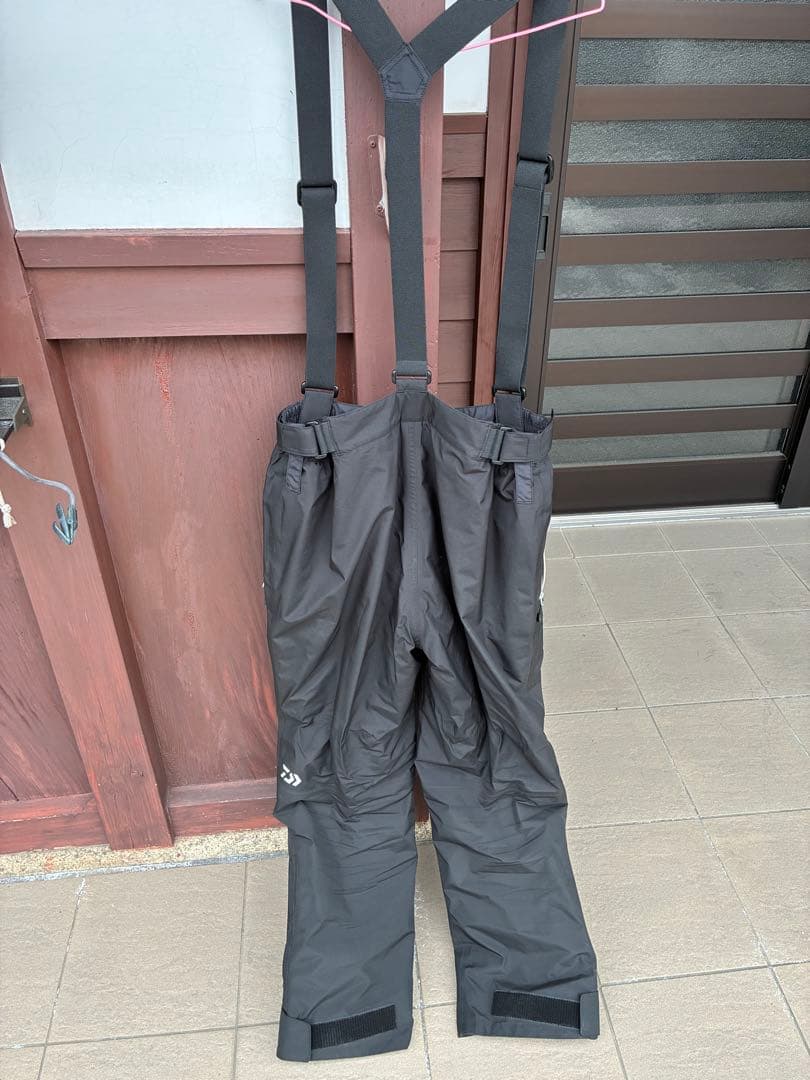 ゴアテックスgoretexフィッシングスーツ ブラック L