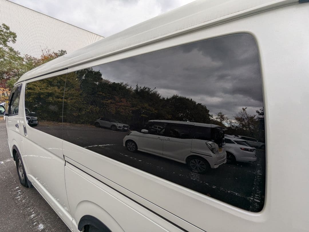 ハイエース200系ワイド&ワゴン10人乗り用 サンシェード 5点セット