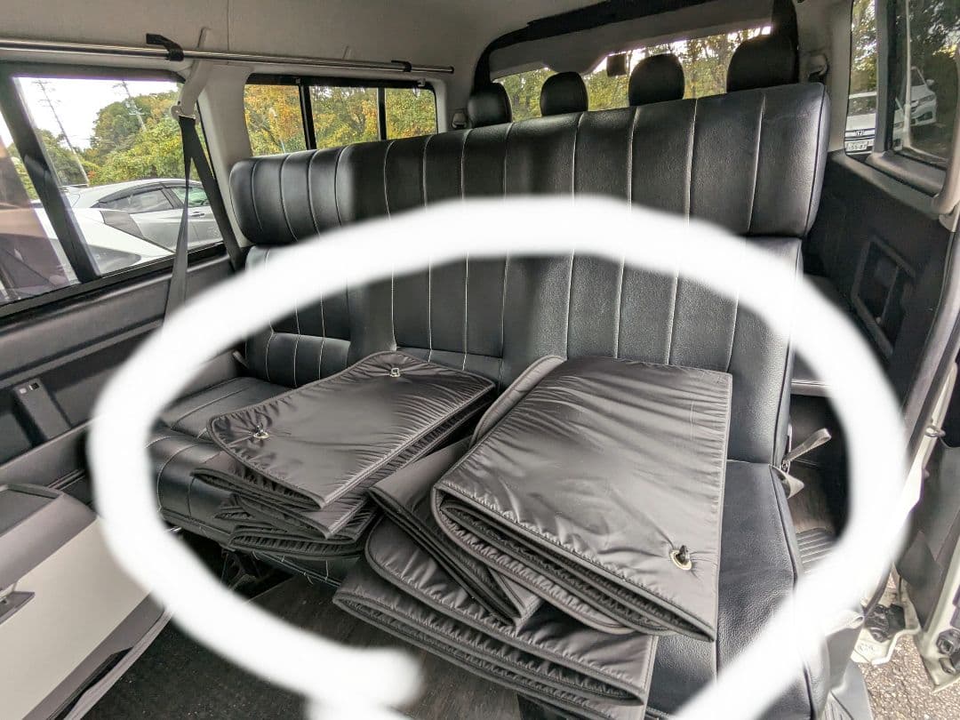 ハイエース200系ワイド&ワゴン10人乗り用 サンシェード 5点セット