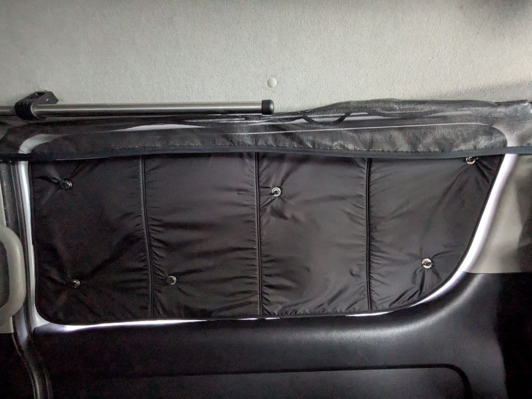 ハイエース200系ワイド&ワゴン10人乗り用 サンシェード 5点セット