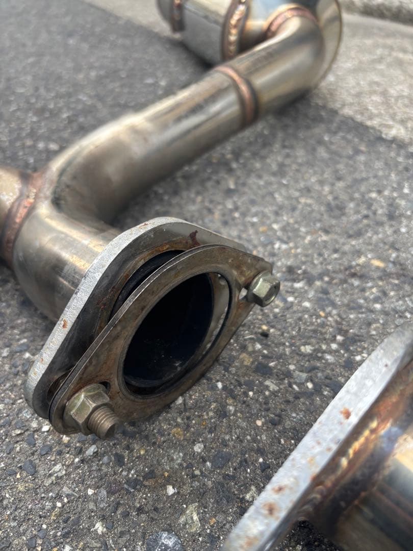 86 zn6 マフラー　サイレンサー　2本だし　チタン色　砲弾