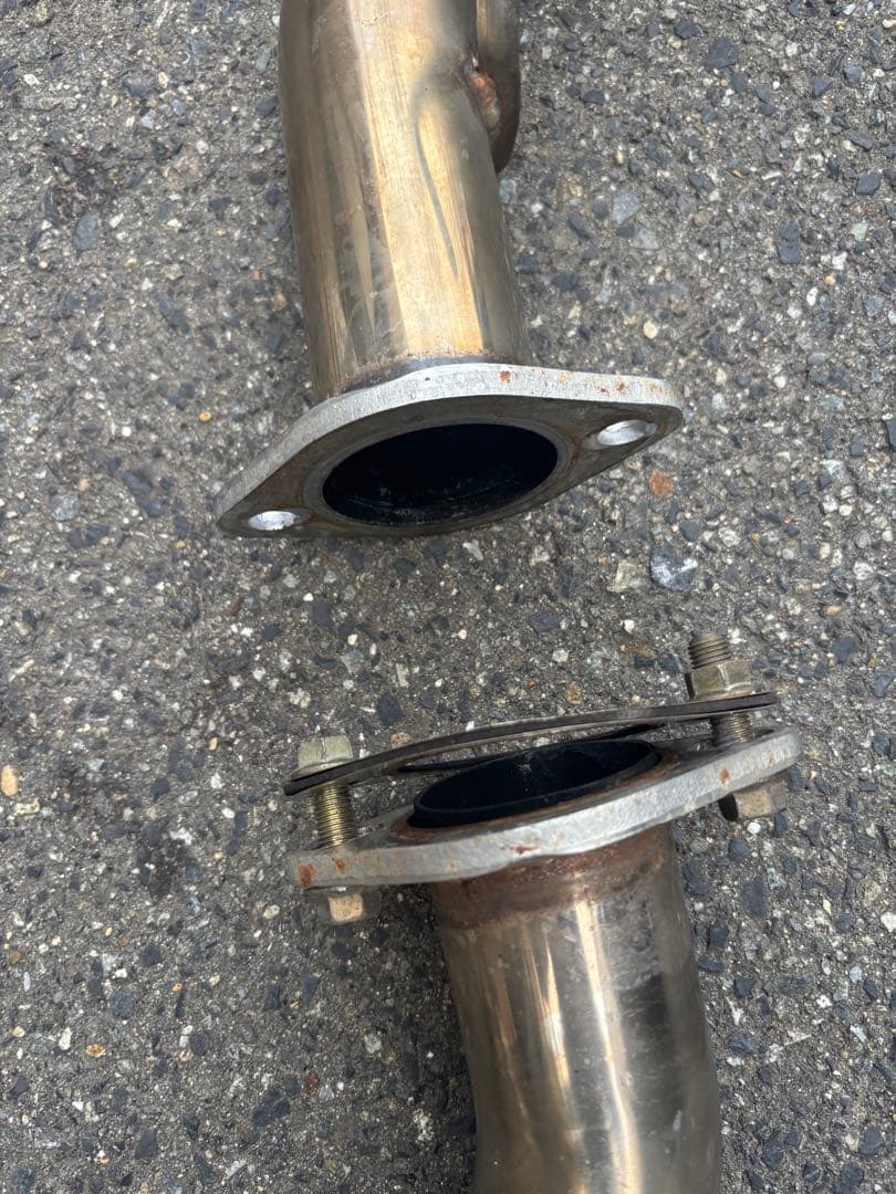 86 zn6 マフラー　サイレンサー　2本だし　チタン色　砲弾