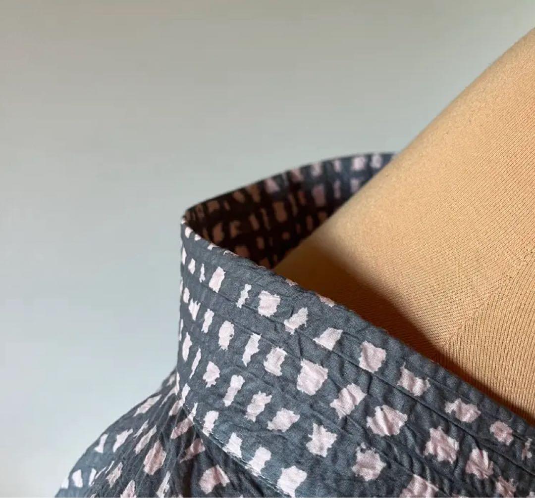 新品未使用　キモノの粒　小粒じゅばん　サマーチェック　即完売品