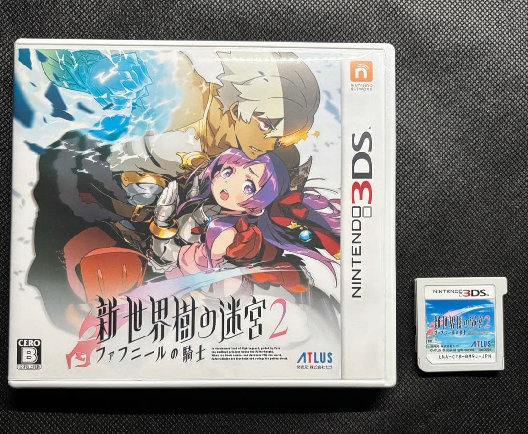 ニンテンドー3DS 世界樹の迷宮 シリーズ 6本　世界樹の迷宮2 初回　特典