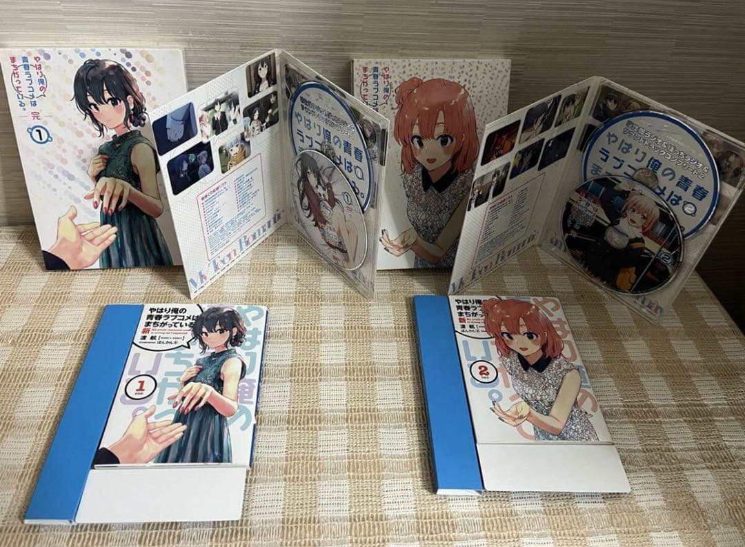 小説付　やはり俺の青春ラブコメはまちがっている。完 初回全6巻セット　DVD