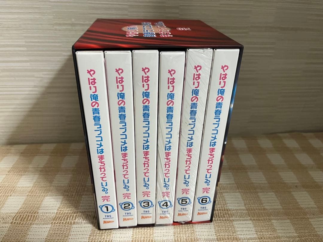 小説付　やはり俺の青春ラブコメはまちがっている。完 初回全6巻セット　DVD