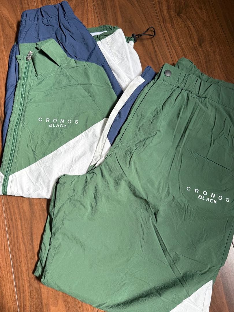 CRONOS 春夏ウインドブレーカー レインウェア セットアップ