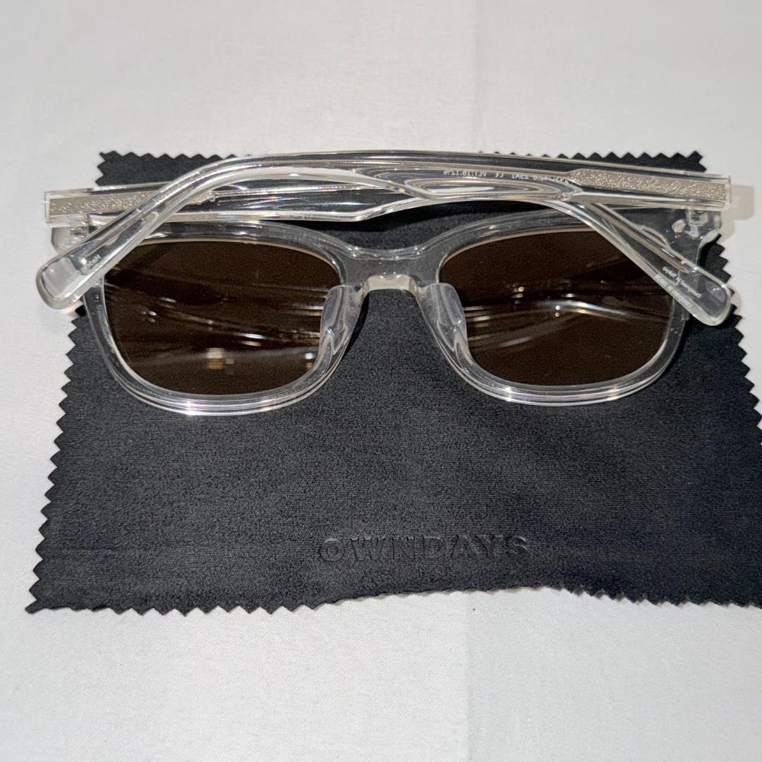 J*R様 キムタク着用　私物　OWNDAYS サングラス　ウェリントン　調光サン