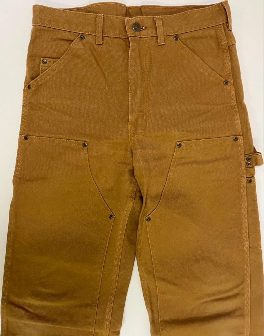 BIGBILLビッグビル ダブルニーパンツ ブラウンダック/カーハート コリンボ