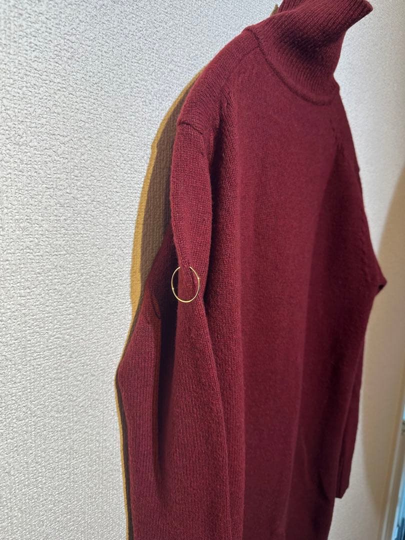 mame kurogouchi サイドスリットニットワンピース