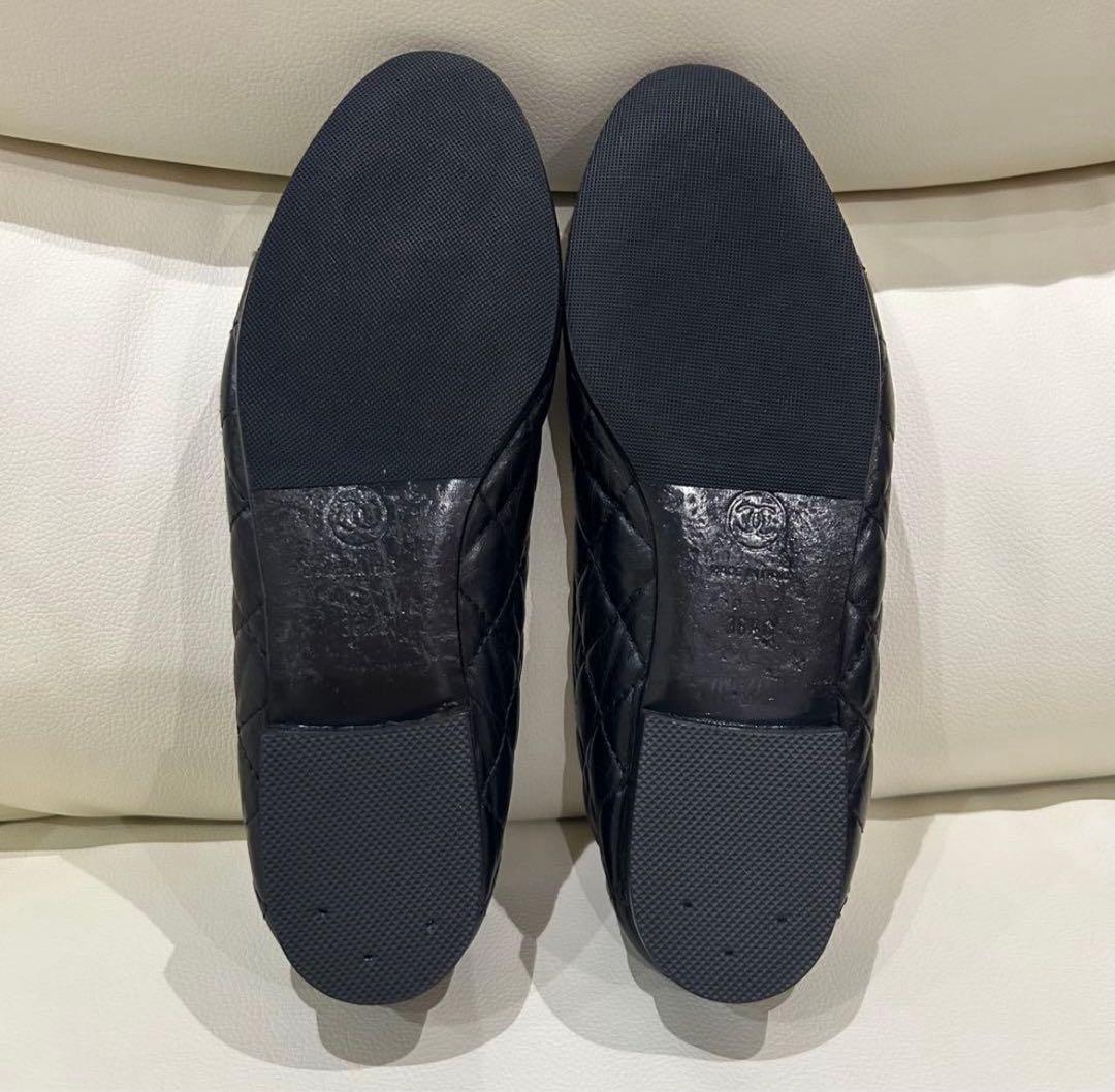 CHANEL 美品　マトラッセ　バレエシューズ36.5 23.5cmバレリーナ