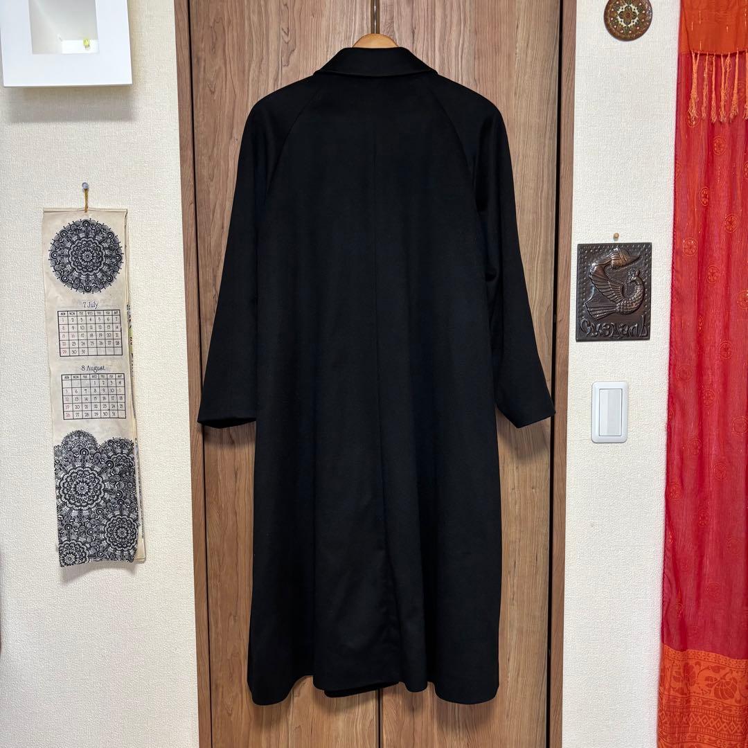 【美品】BALMAM ブラック ロングコート