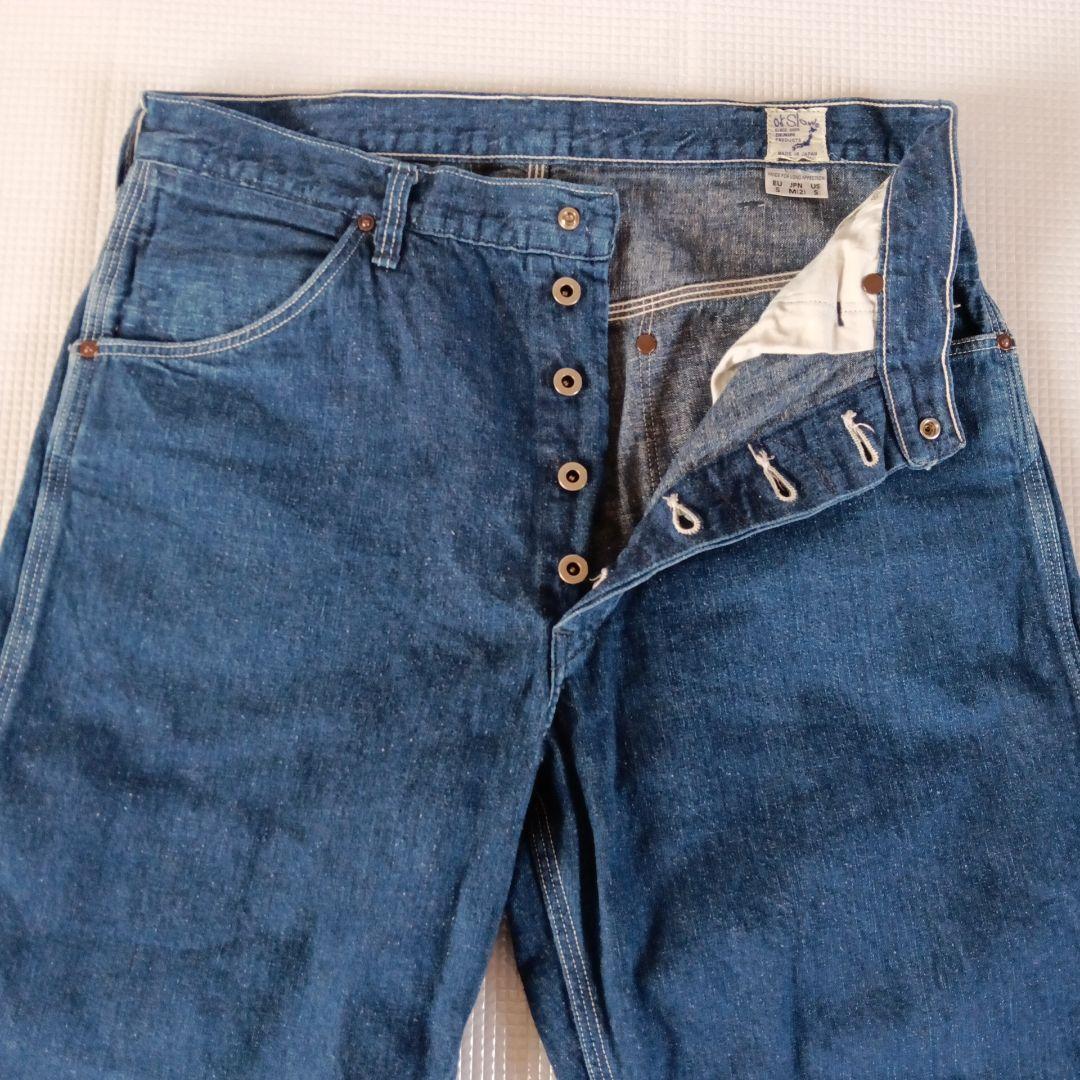 美品◆orSlow オアスロウ ペインターパンツ デニム 日本製