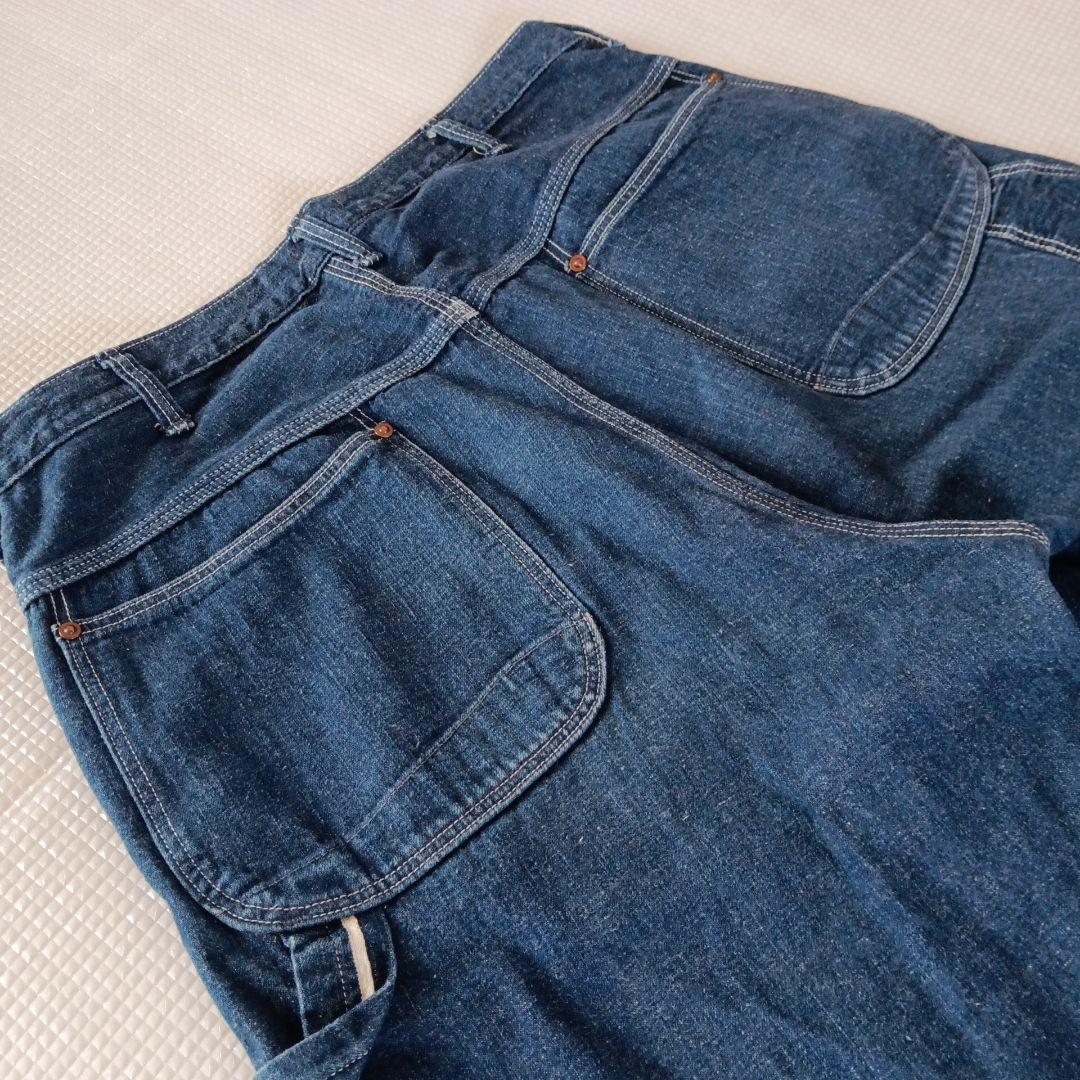 美品◆orSlow オアスロウ ペインターパンツ デニム 日本製