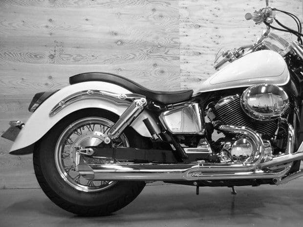 シャドウ400 ケンティック マフラー