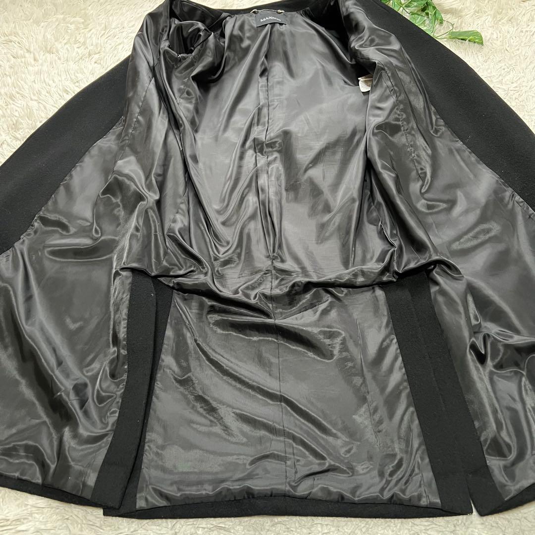 極美品 近年モデル マックスマーラ チェスターコート 大きいサイズ 46