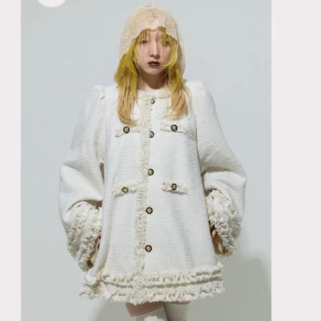 ジャケット・アウター neith. Tweed Bell Dress