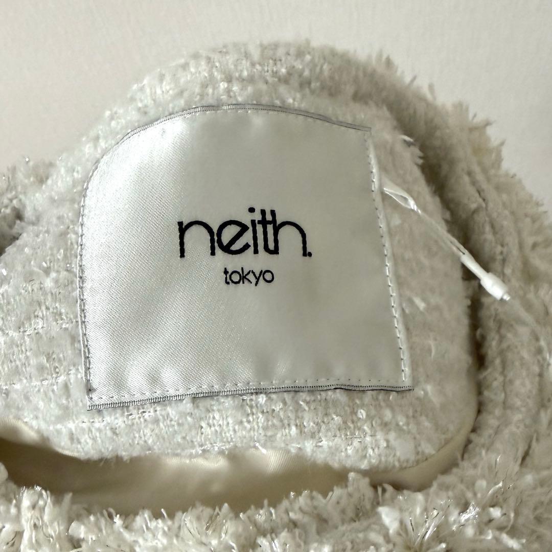 ジャケット・アウター neith. Tweed Bell Dress