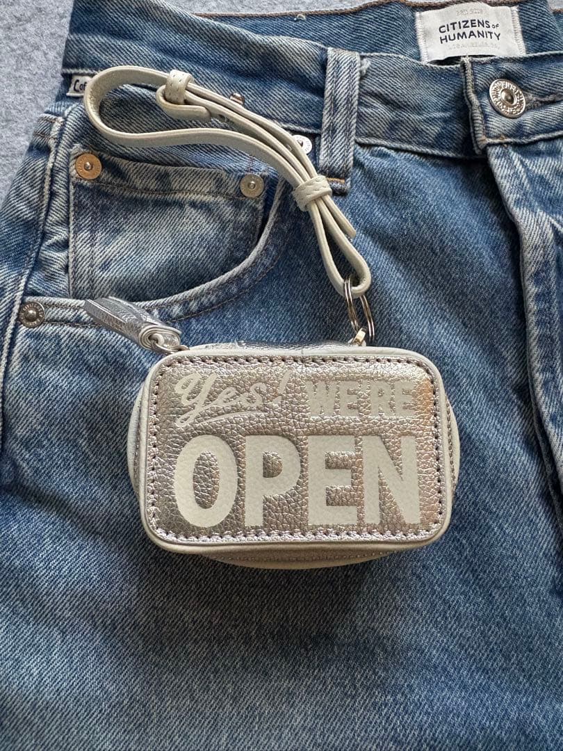 未使用品グッドグリーフ OPEN/CLOSEDMini チャーム　シルバー