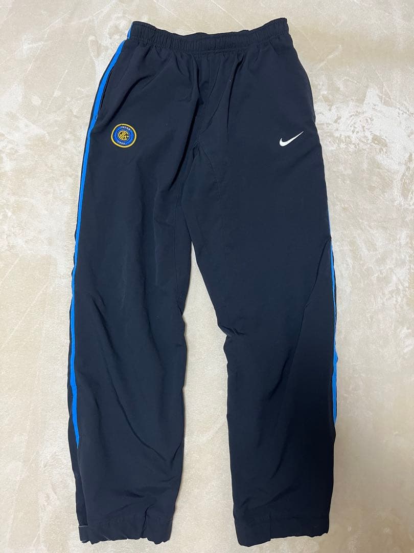 希少　レア　インテル　ナイロンジャケット上下セットアップ　NIKE ブラック　M