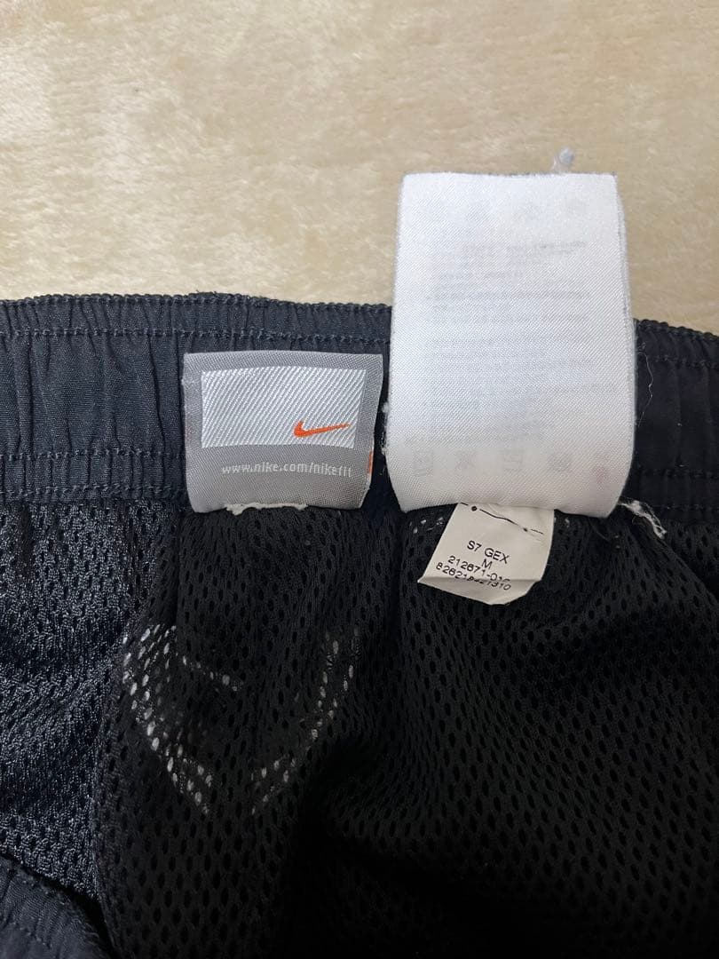 希少　レア　インテル　ナイロンジャケット上下セットアップ　NIKE ブラック　M