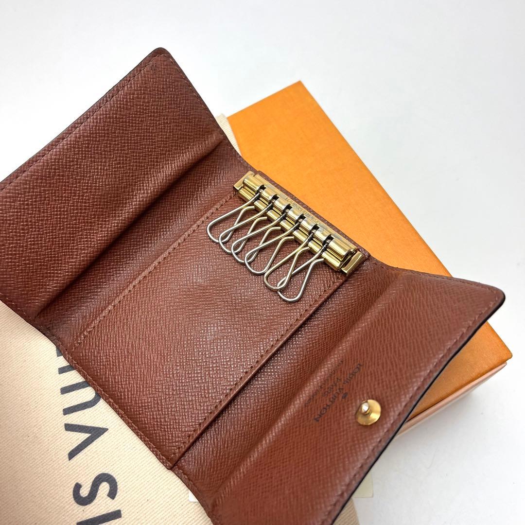 鑑定済 ルイヴィトン モノグラム 定番 キーケース6連