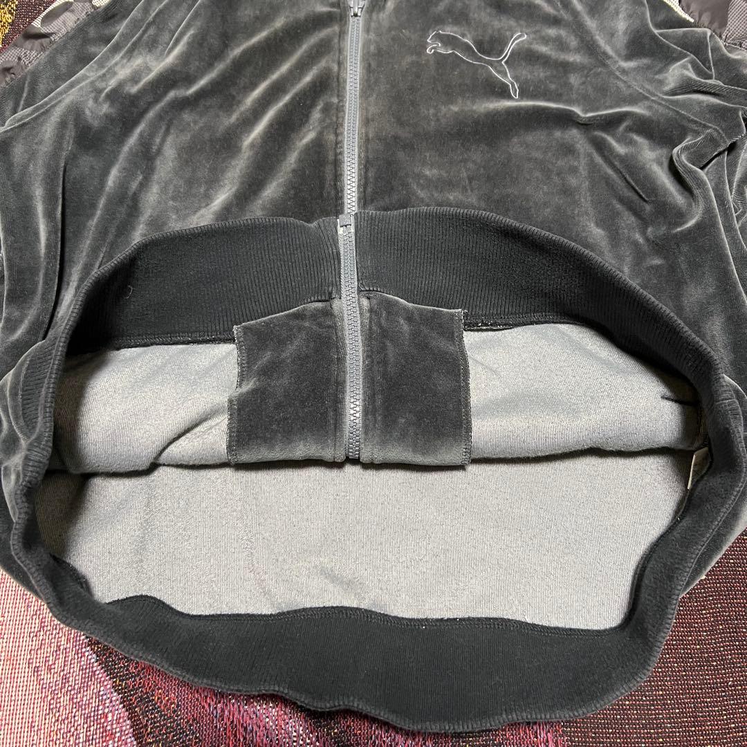 【購入用】プーマベロアトラックスーツジャケットパンツ上下セットアップ迷彩カモフラ