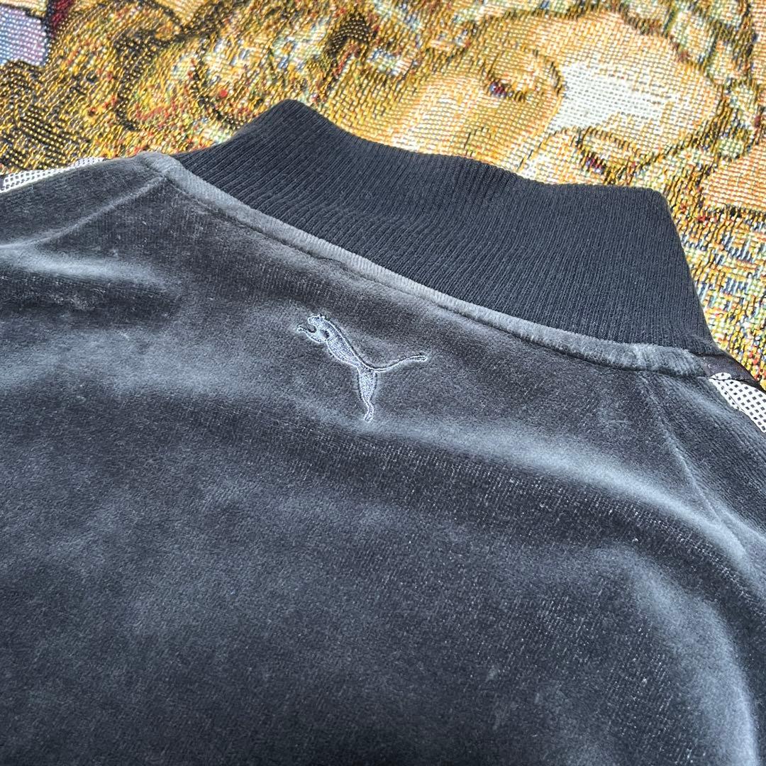 【購入用】プーマベロアトラックスーツジャケットパンツ上下セットアップ迷彩カモフラ