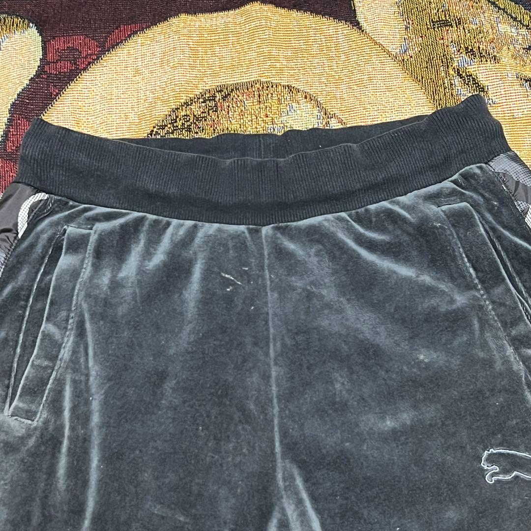 【購入用】プーマベロアトラックスーツジャケットパンツ上下セットアップ迷彩カモフラ