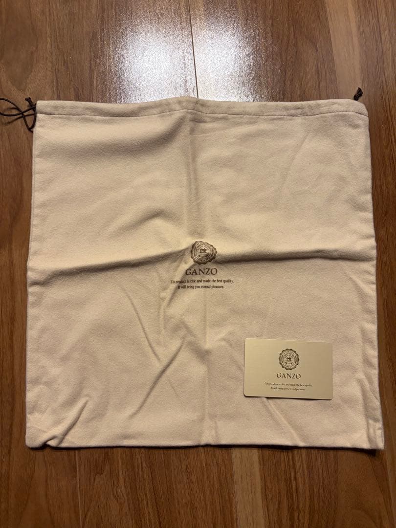 GANZOガンゾ 巾着バッグPECORA 2 Mサイズ