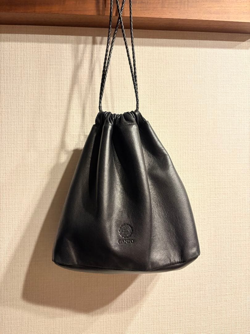 GANZOガンゾ 巾着バッグPECORA 2 Mサイズ