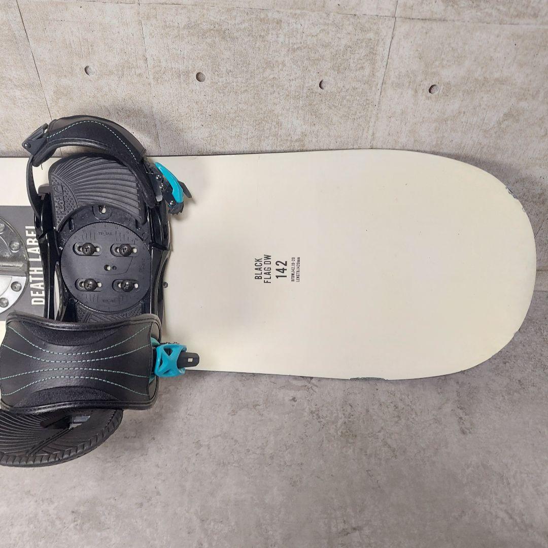 デスレーベル BLACK FLAG DW 142 HEAD ビンディング