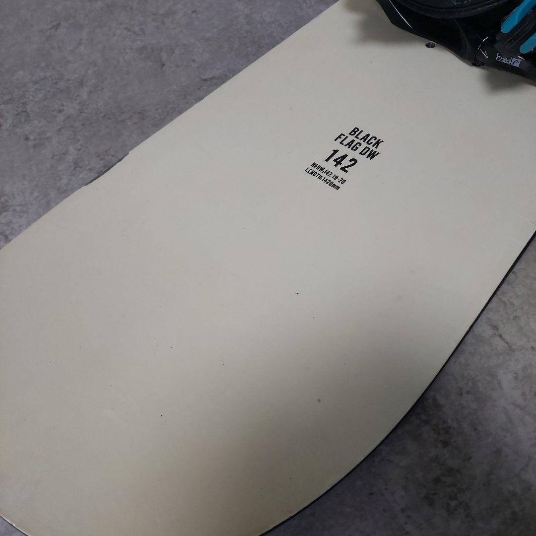 デスレーベル BLACK FLAG DW 142 HEAD ビンディング