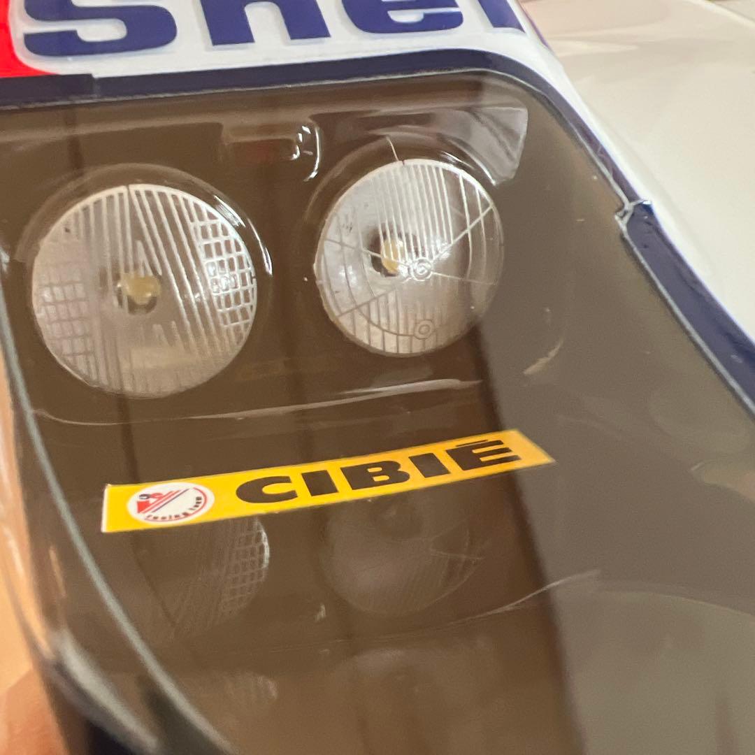 4*！様 タミヤ　ポルシェ956 ボディー完成品LED付き